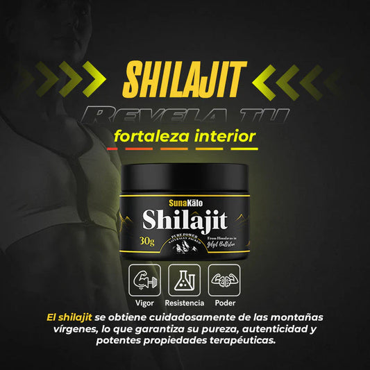 Shilajit – Energía natural, potencia real Oferta 2x1